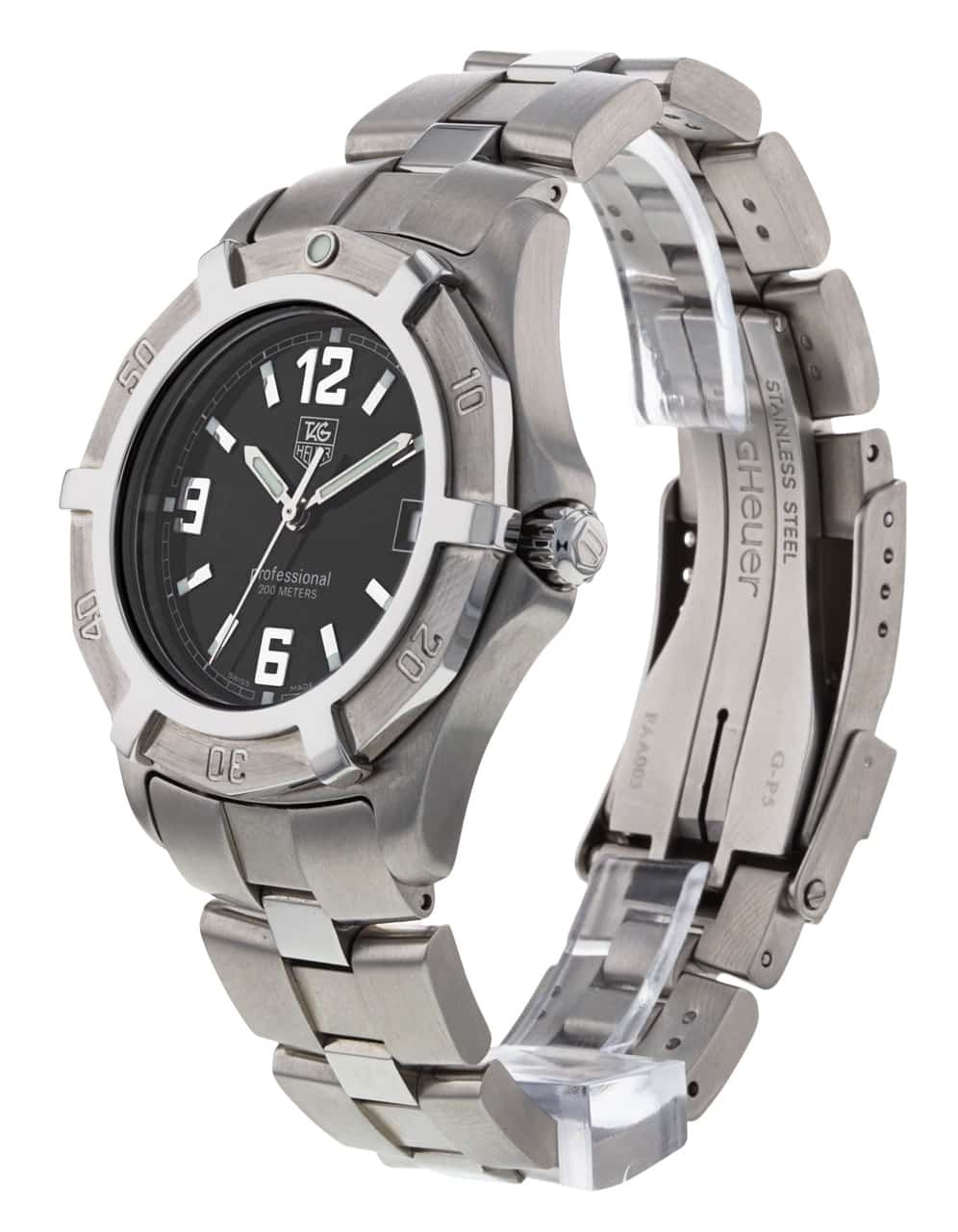 Tag Heuer 2000 Exclusive Black Quarter Arabic Dial